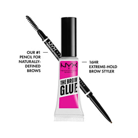 Détail du Micro Brow Pencil NYX avec mine ultra-fine