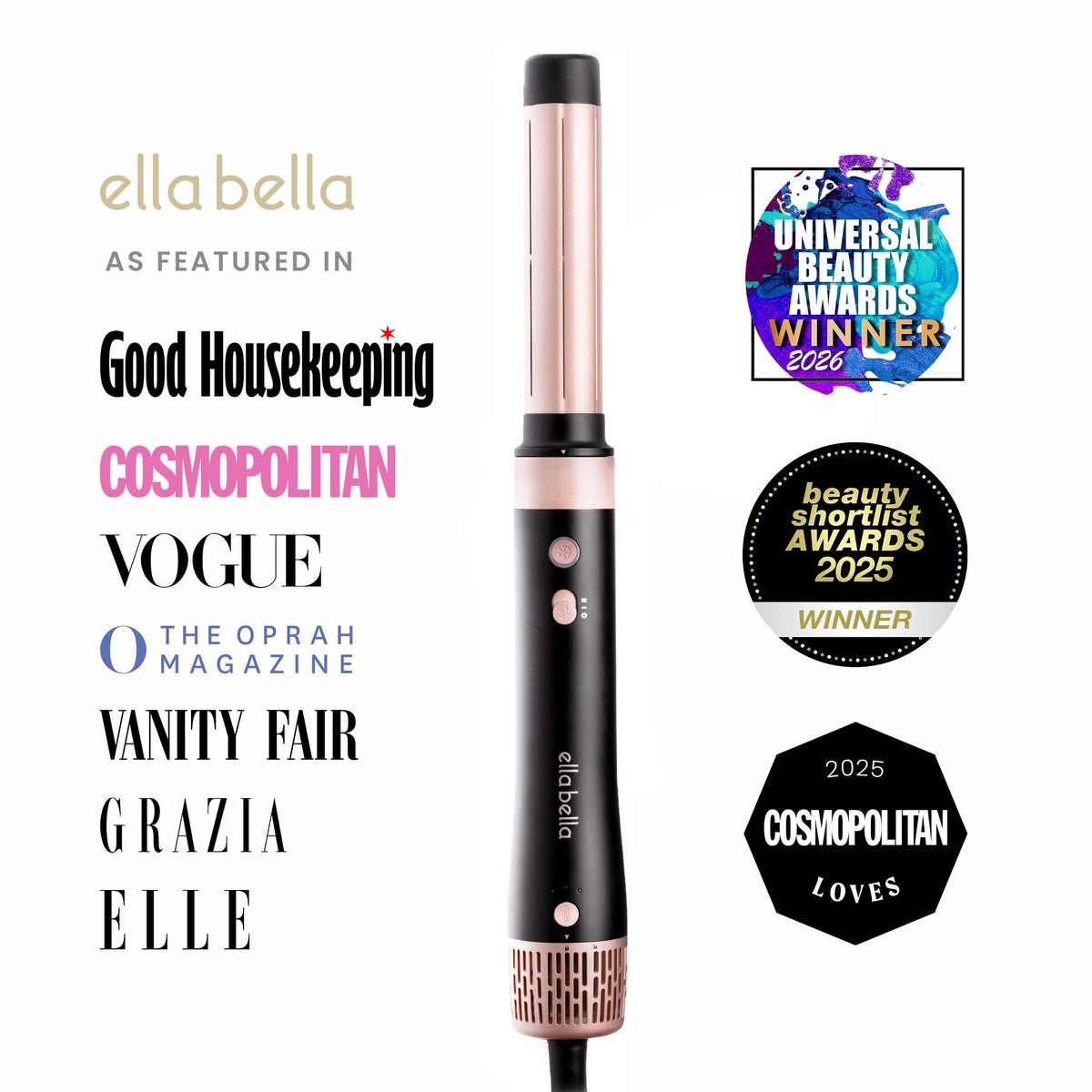 Détail du moteur de la brosse à air chaud ELLA BELLA