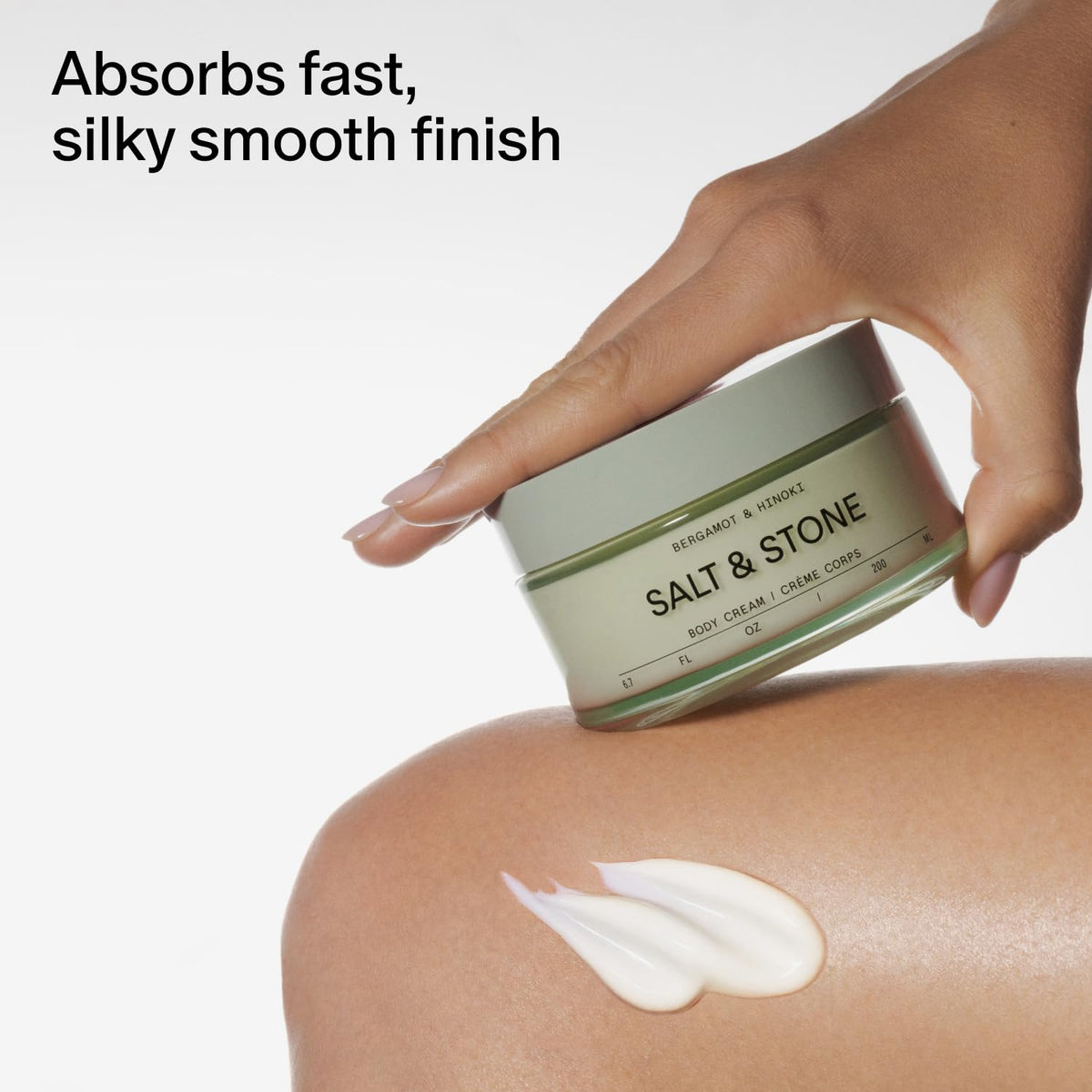 Détail du parfum bergamote et hinoki de la crème