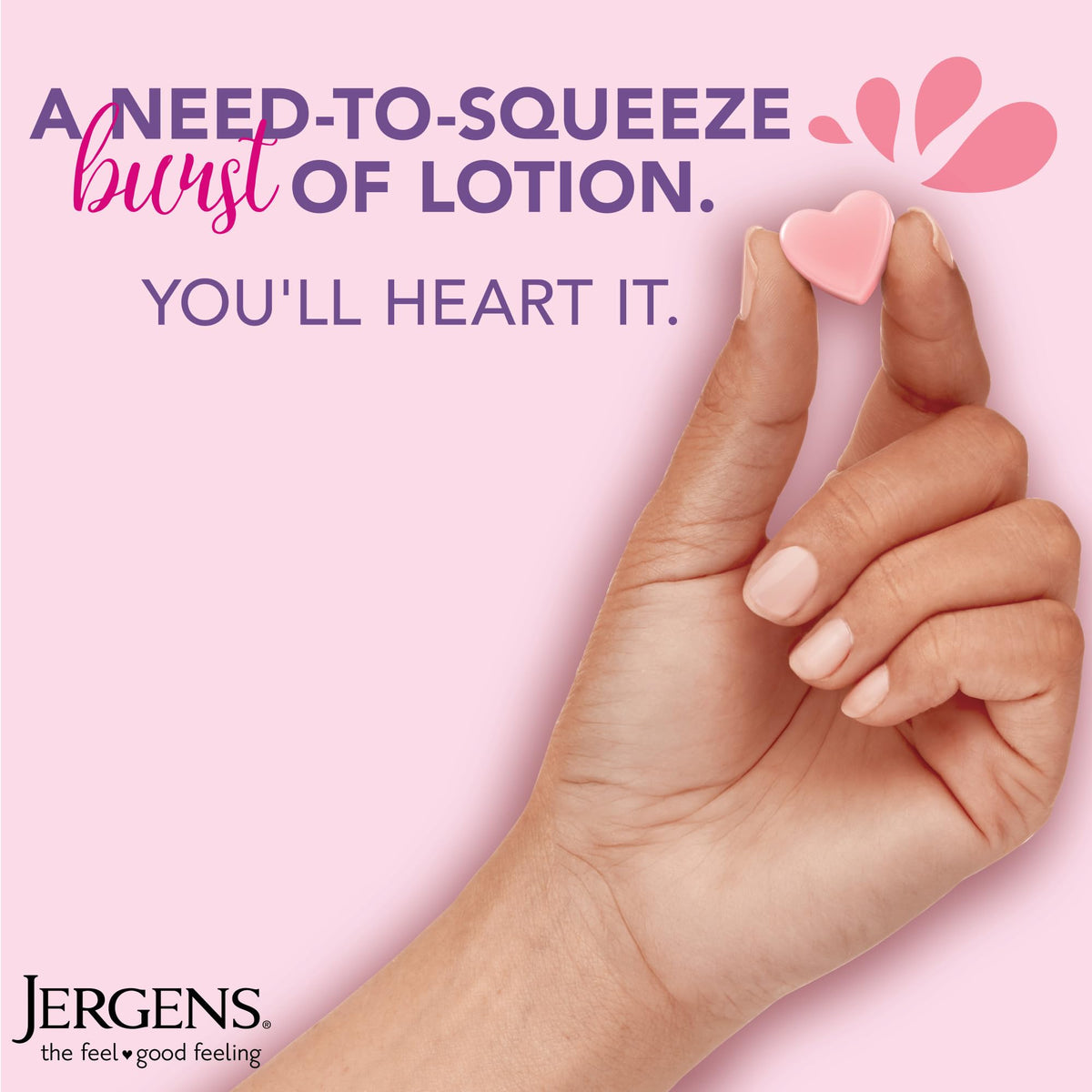 Détail du parfum de cerise amande des Lotion Bursts Jergens