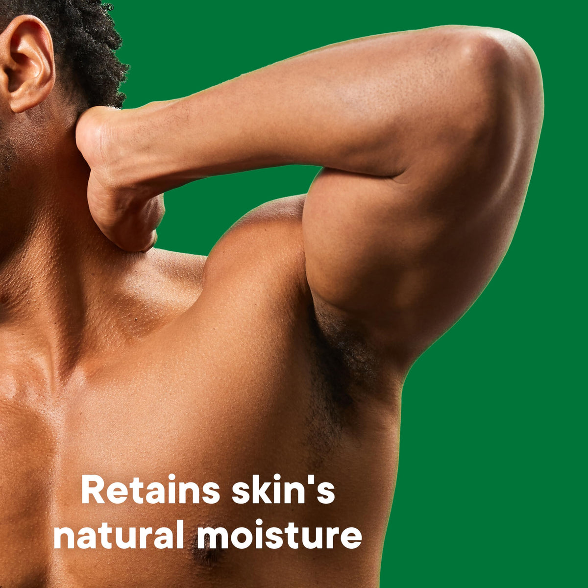Détail du parfum frais du gel douche Irish Spring
