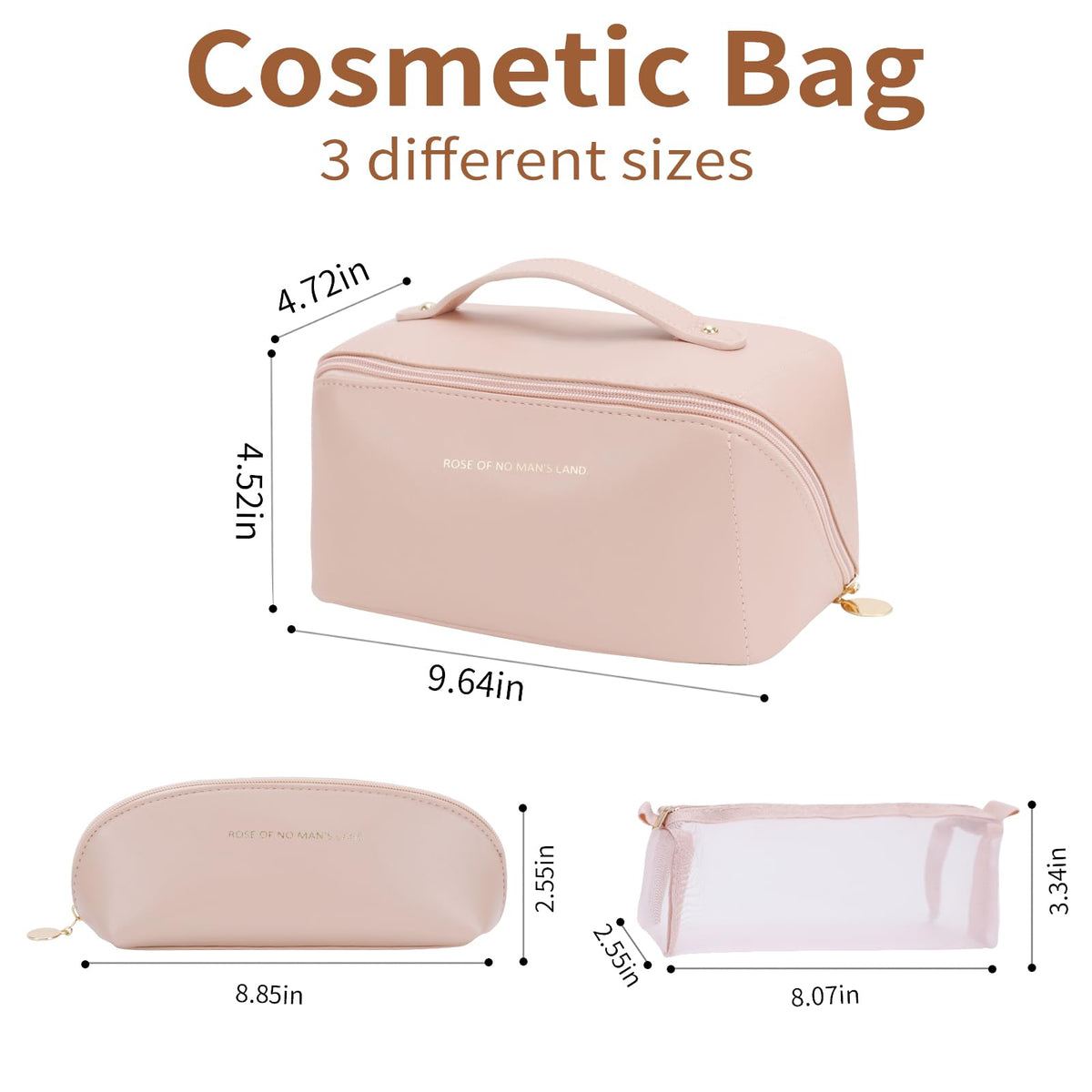 Détail du petit sac en cuir PU détachable de la trousse zalea