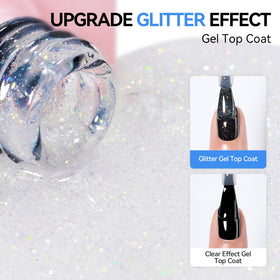 Détail du pinceau large du top coat Makartt pour une application facile