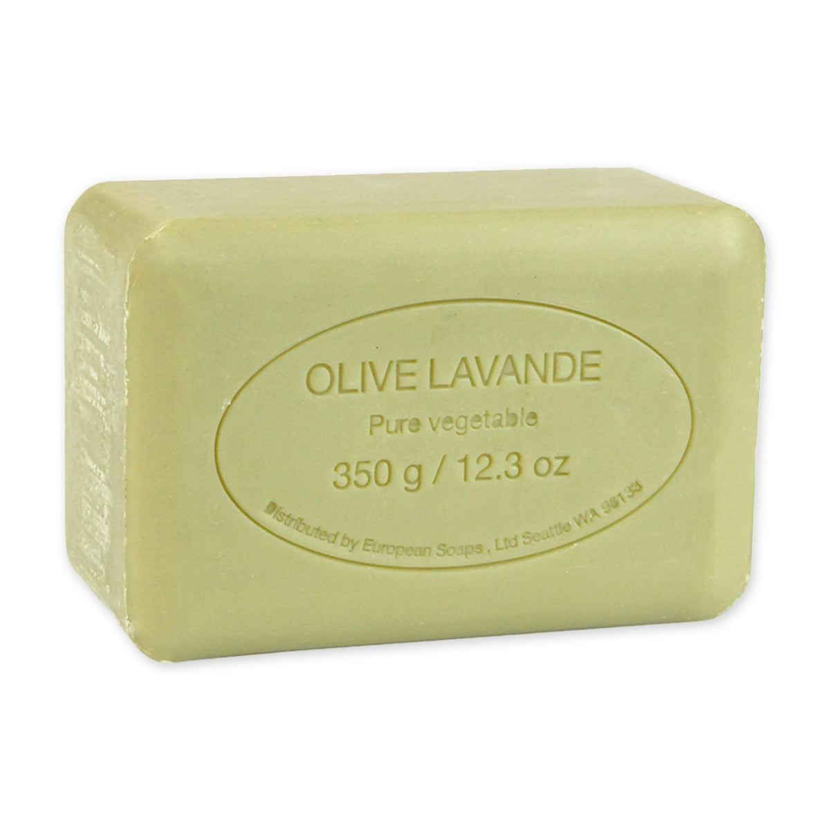 Détail du savon Pre de Provence avec une texture lisse