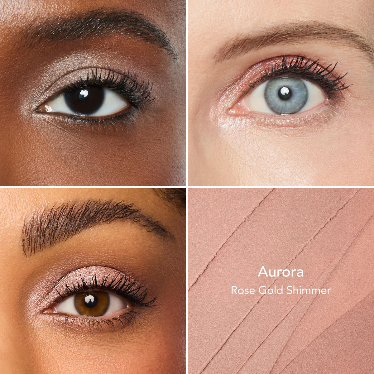 Détail du stick Brilliant Eye Brightener, couleur rose gold