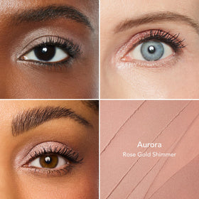 Détail du stick Brilliant Eye Brightener, couleur rose gold