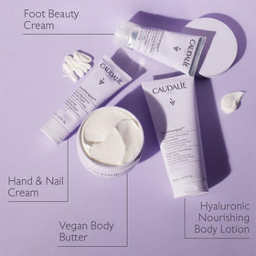 Détail du tube de crème mains et ongles Caudalie