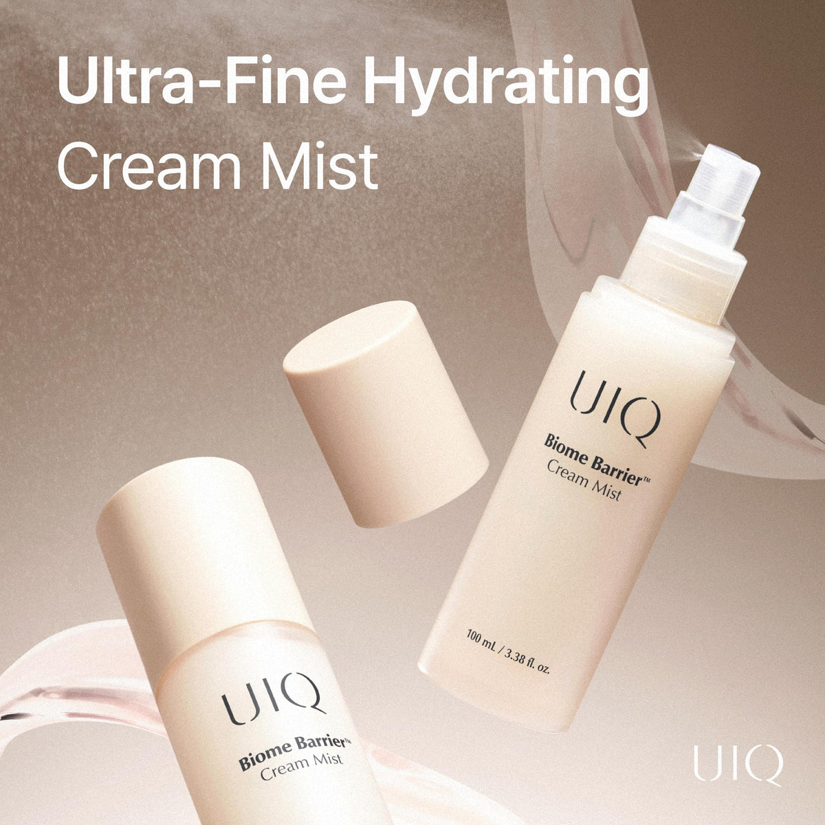 Détail du vaporisateur de la Brume de Crème UIQ