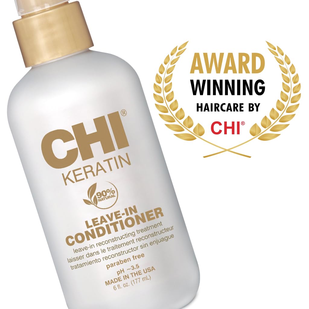 Détail sur le bouchon du CHI Après-Shampooing Kératine