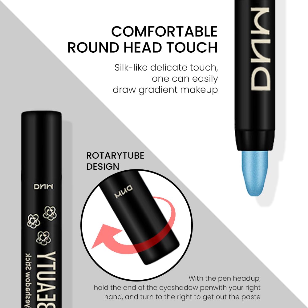 Détail sur le crayon pailleté bleu evpct