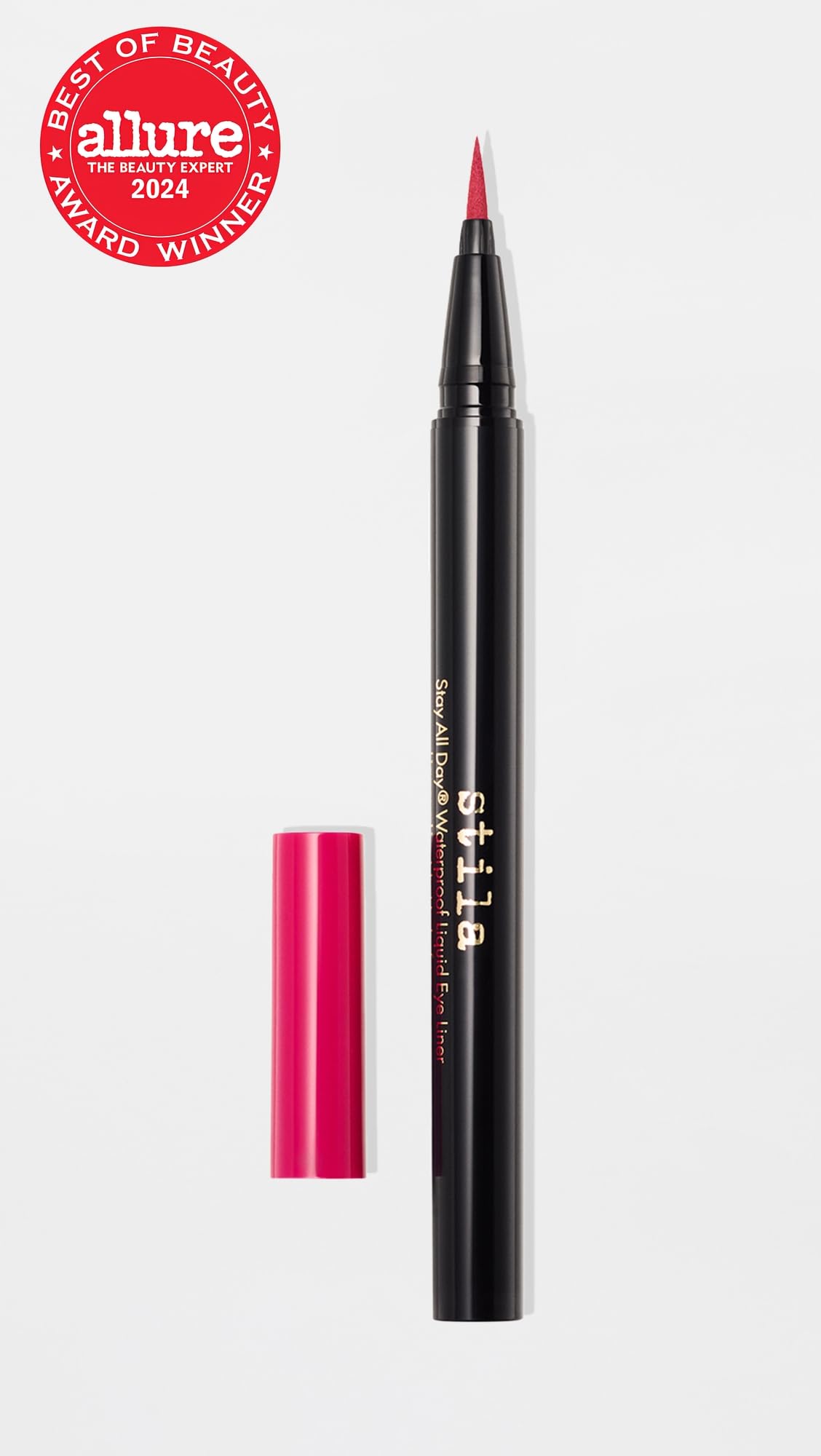 détails de l'applicateur de l'eyeliner stila Cosmic Pink