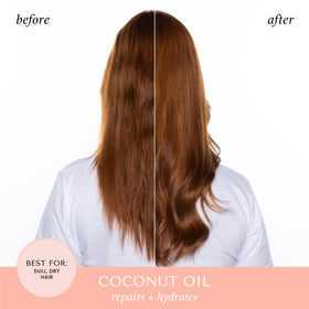 Détails de l'après-shampooing HASK à la Noix de Coco dans le set