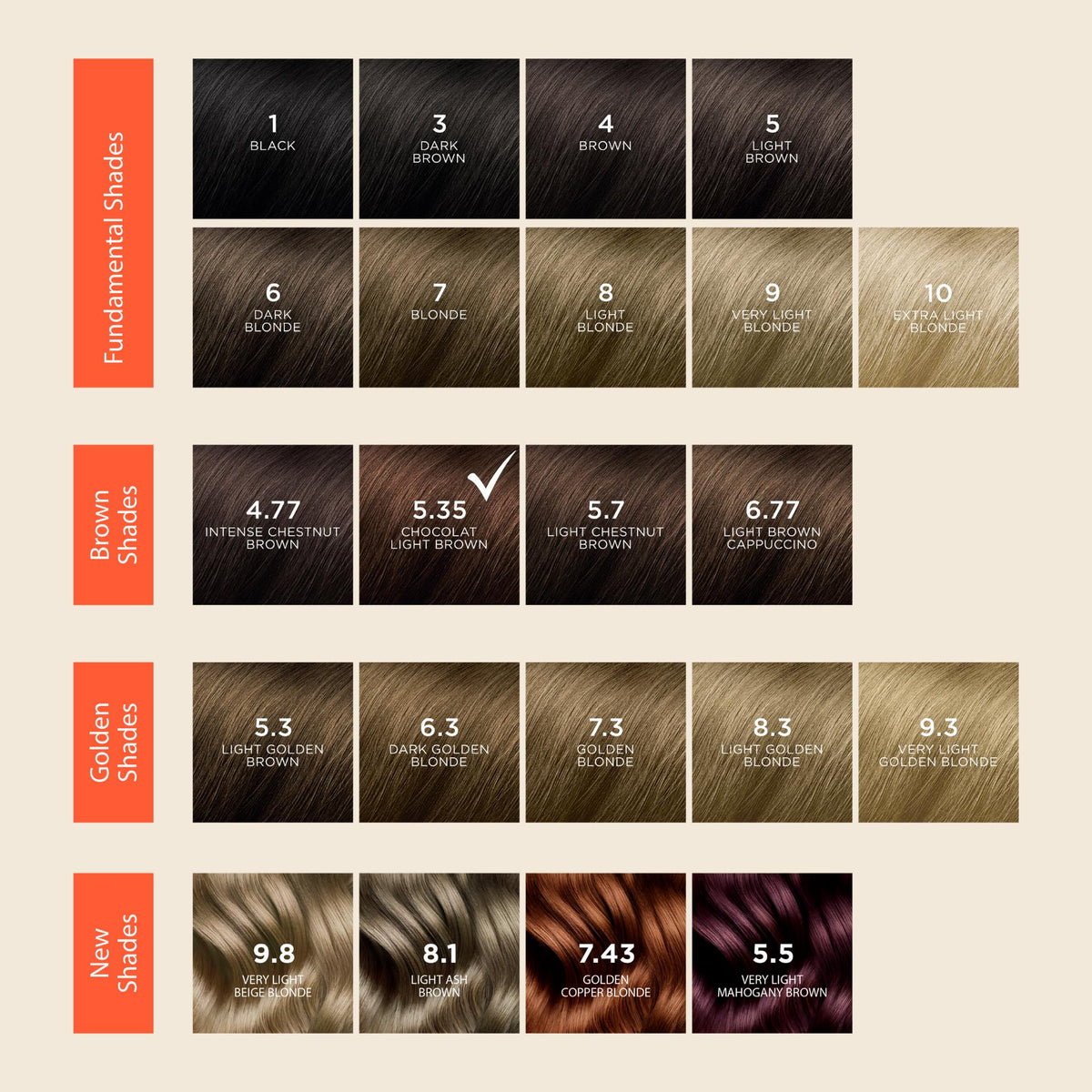Détails de l'emballage de PHYTO Phytocolor 5.35 Chocolat Clair