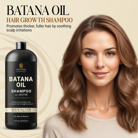 Détails de l'emballage du shampooing INFINA ESSENTIALS