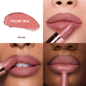 Détails de l'embout carré du rouge à lèvres Charlotte Tilbury