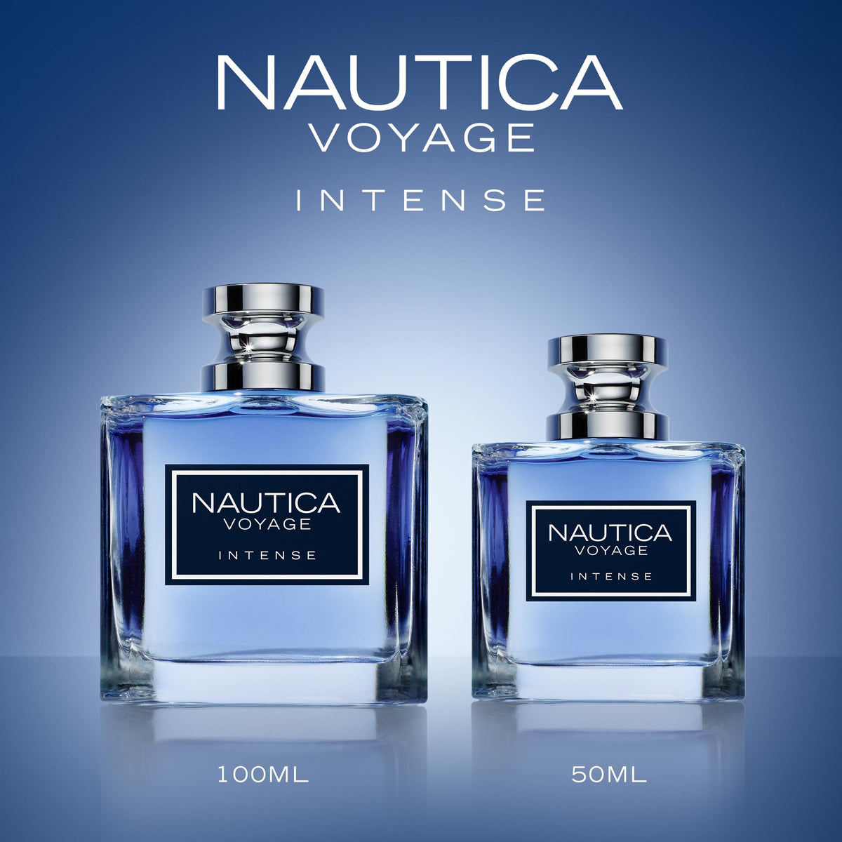 Détails de l'étiquette de Nautica Voyage Intense