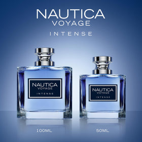 Détails de l'étiquette de Nautica Voyage Intense