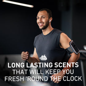 Détails de l'étiquette du déodorant Old Spice