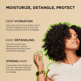 Détails de l'étiquette du pré-shampoing African Pride