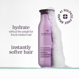 Détails de l'étiquette du Pureology Hydrate Sheer Shampoo