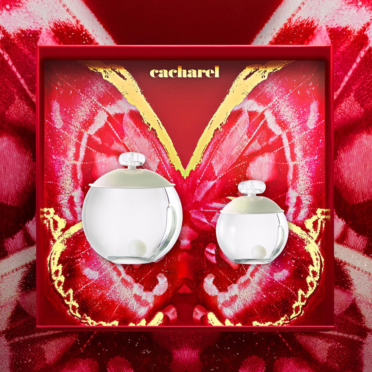 Détails de l'étiquette sur la bouteille Cacharel Noa Eau de Toilette