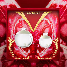 Détails de l'étiquette sur la bouteille Cacharel Noa Eau de Toilette