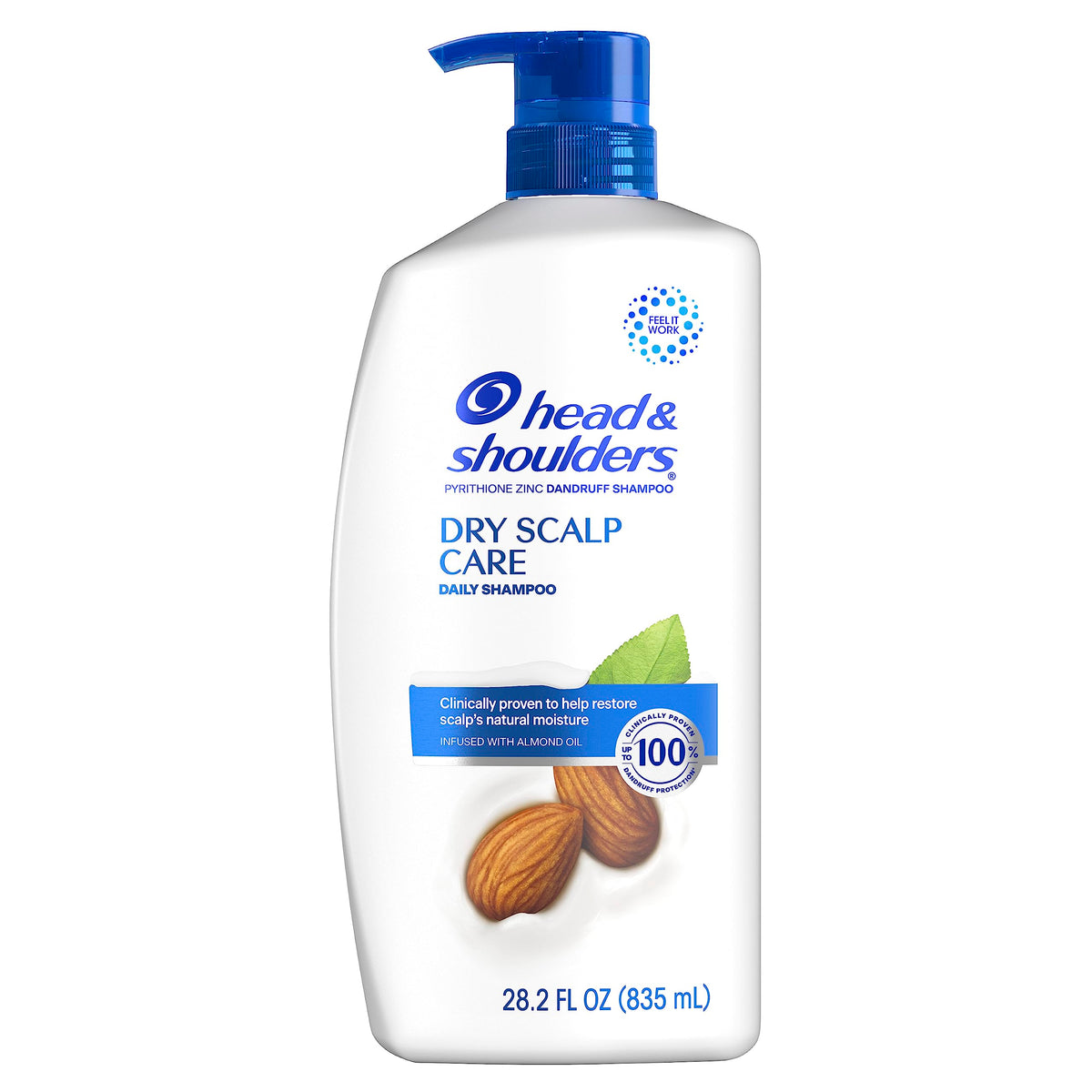 Détails de l'huile d'amande sur le shampooing Head & Shoulders