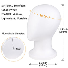 Détails de la base de la tête mannequin COOKOO