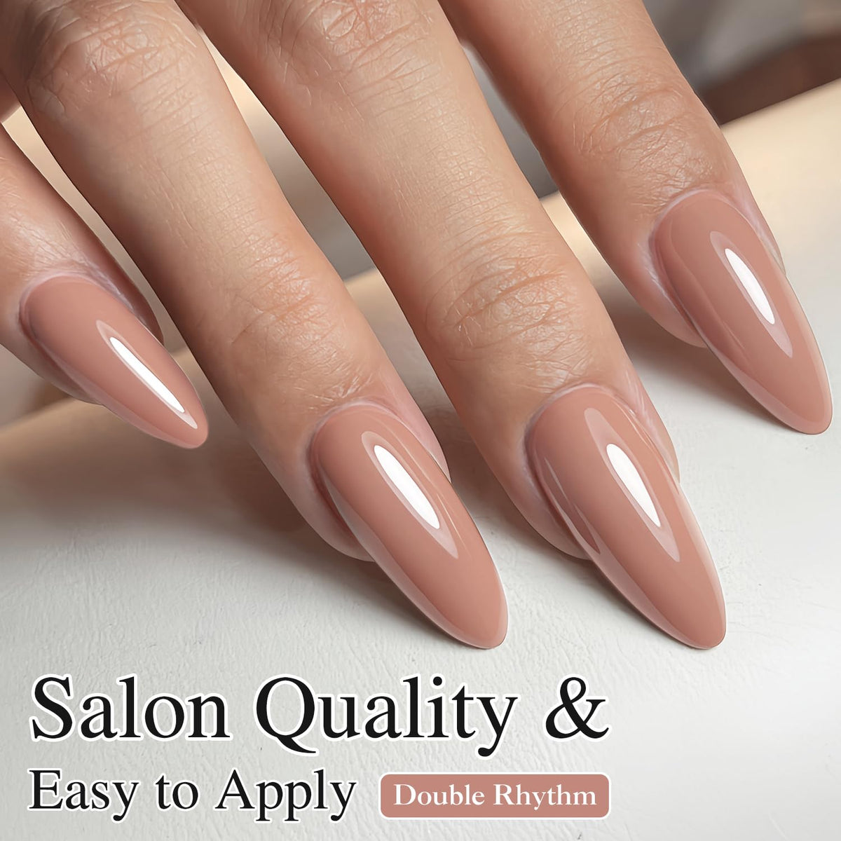 Détails de la bouteille de gel polish Double Rhythm
