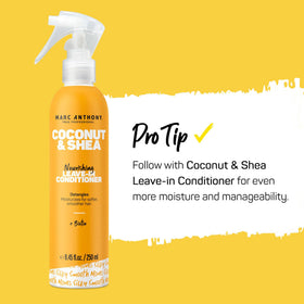 Détails de la bouteille de spray conditionneur Coconut Shea Marc Anthony