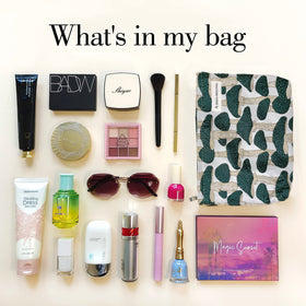 Détails de la broderie de la trousse de maquillage STARDW