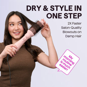 Détails de la brosse ronde de 1,5 pouce du set wavytalk