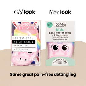 Détails de la brosse TANGLE TEEZER Mini Licorne avec dents flexibles