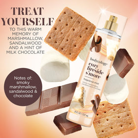 Détails de la brume parfumée Bodycology Cozy Fireside S'more