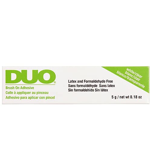 Détails de la composition de la colle à faux cils DUO, fabriquée en Corée