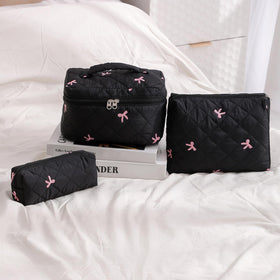 Détails de la fermeture éclair de la trousse de maquillage uekeboag