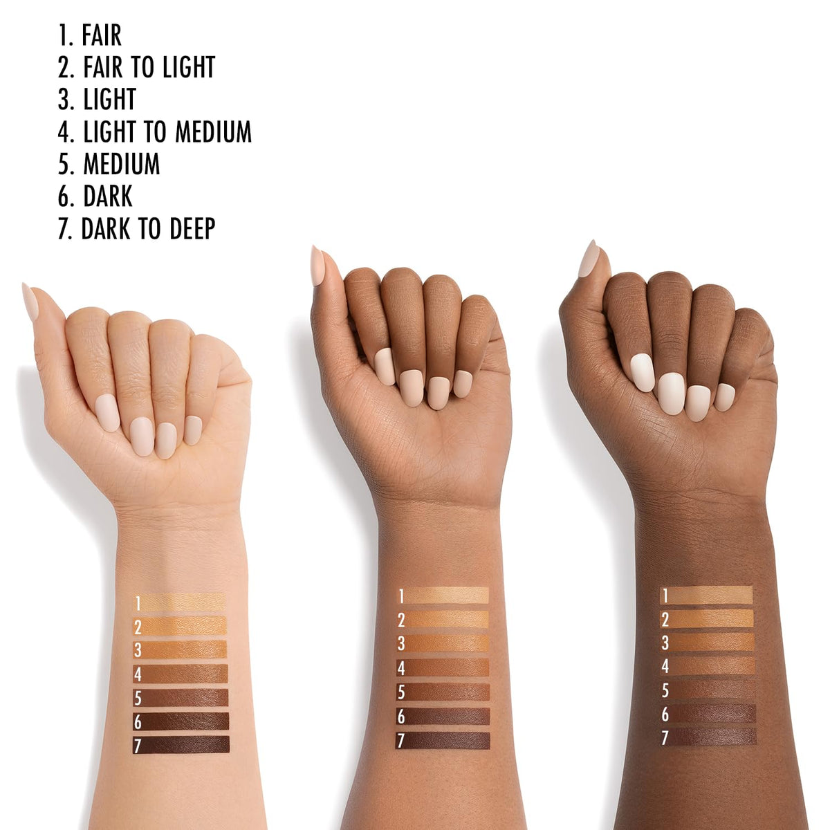 Détails de la formule du correcteur Longue Tenue Black Radiance