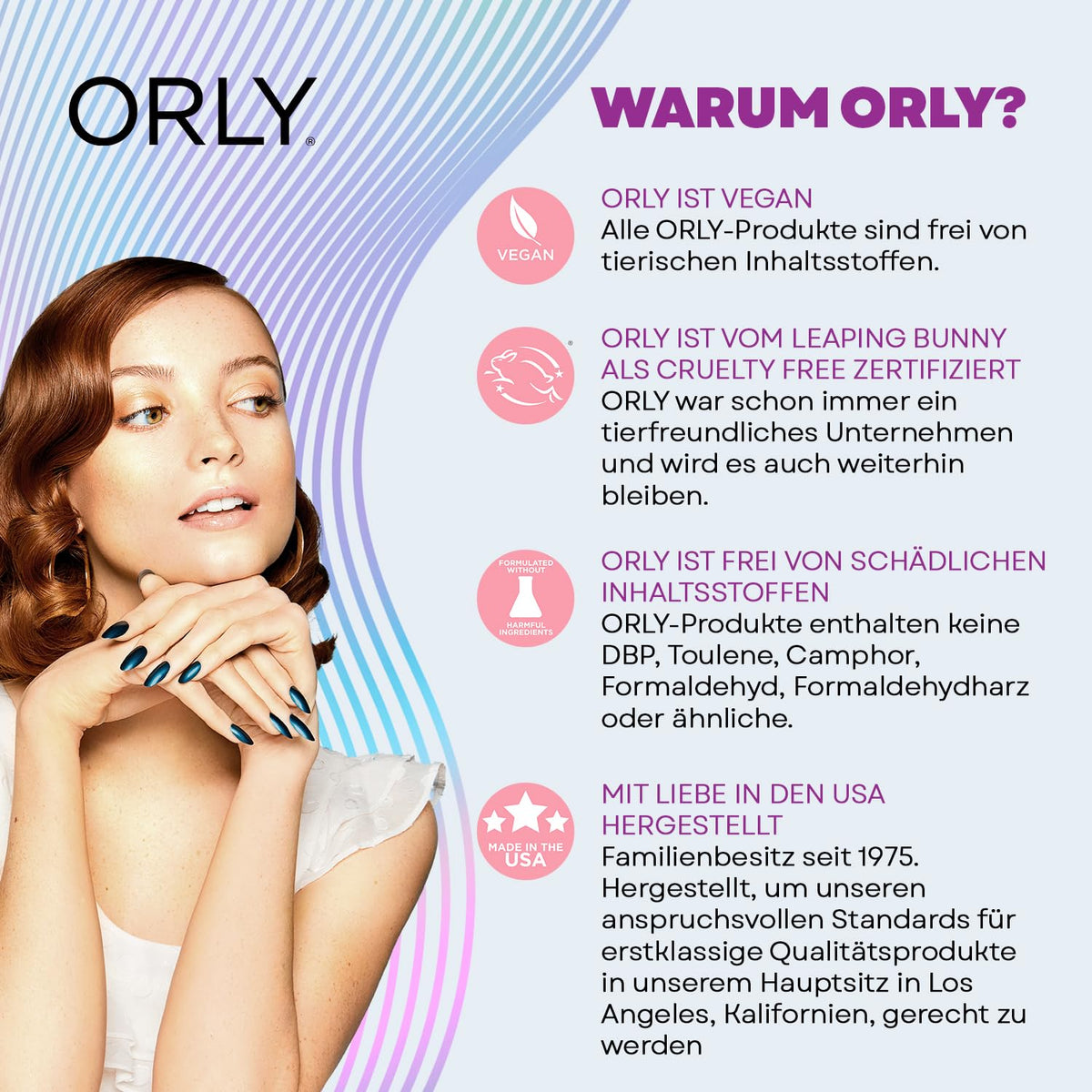 Détails de la formule du vernis à ongles Orly Aloe Goodbye!