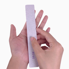 Détails de la lime à ongles GigaGround 80/80 Grit