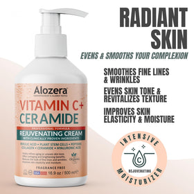 Détails de la lotion Alozera sans parfum