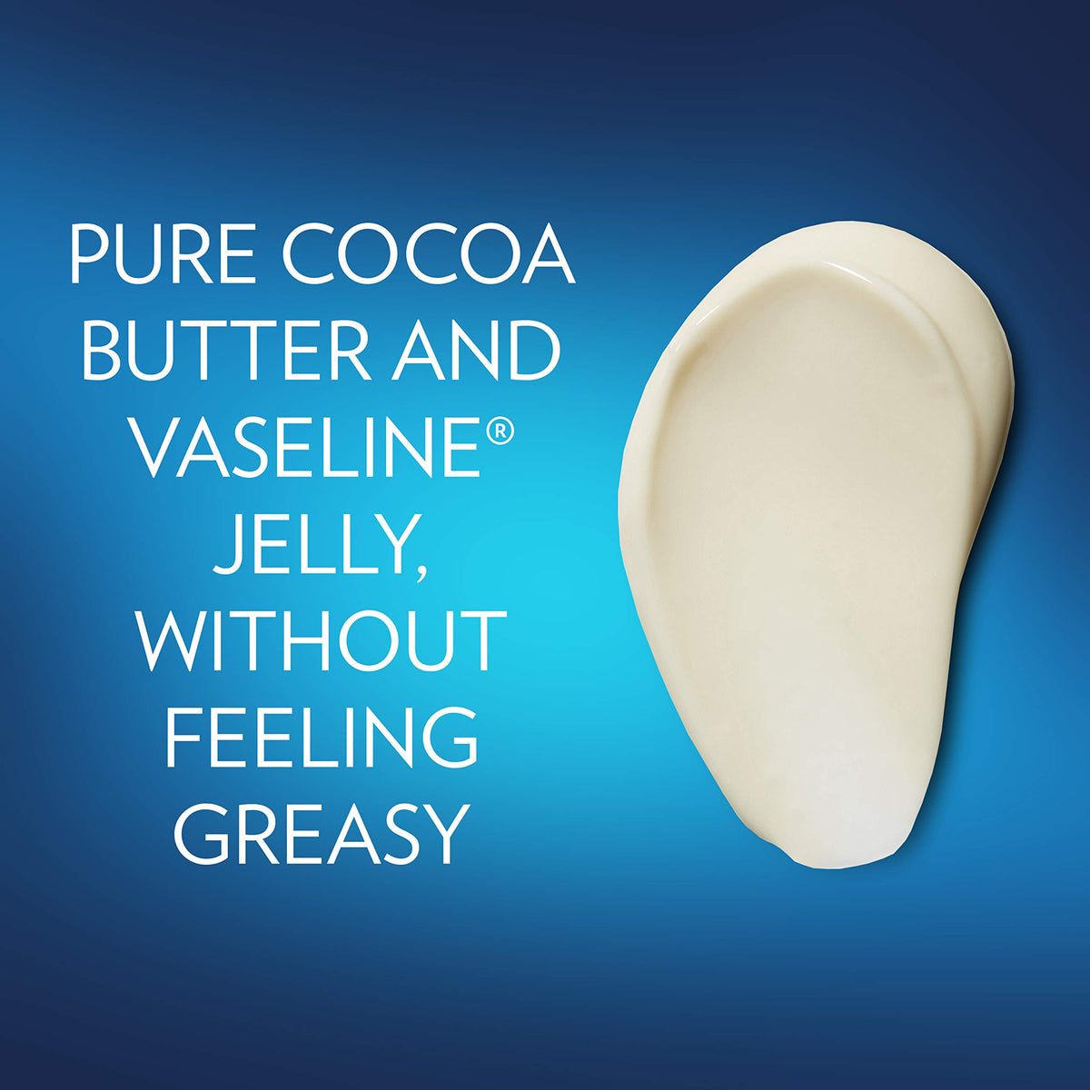 Détails de la lotion spray Vaseline Cocoa Radiant sur une surface