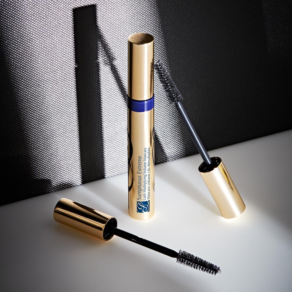 Détails de la Mascara Estée Lauder Sumptuous Extreme 01 Extreme Black