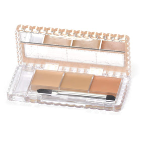 Détails de la palette de correcteurs CANMAKE montrant les nuances