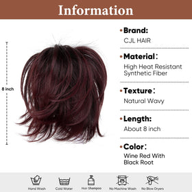 Détails de la pince à cheveux CJL HAIR avec fils métalliques flexibles