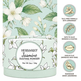 Détails de la Poudre de Jasmine Herb & Root avec parfum de jasmin