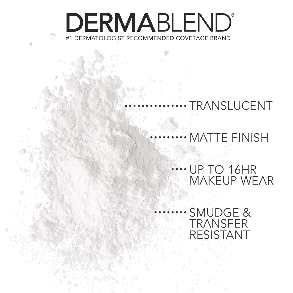 Détails de la Poudre Fixatrice Dermablend 18g