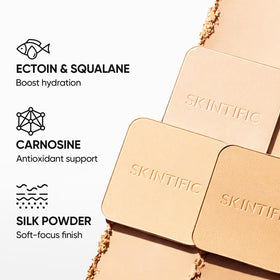 Détails de la poudre SKINTIFIC 04 Beige