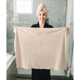 Détails de la serviette en microfibre ROLSHOL avec élastique
