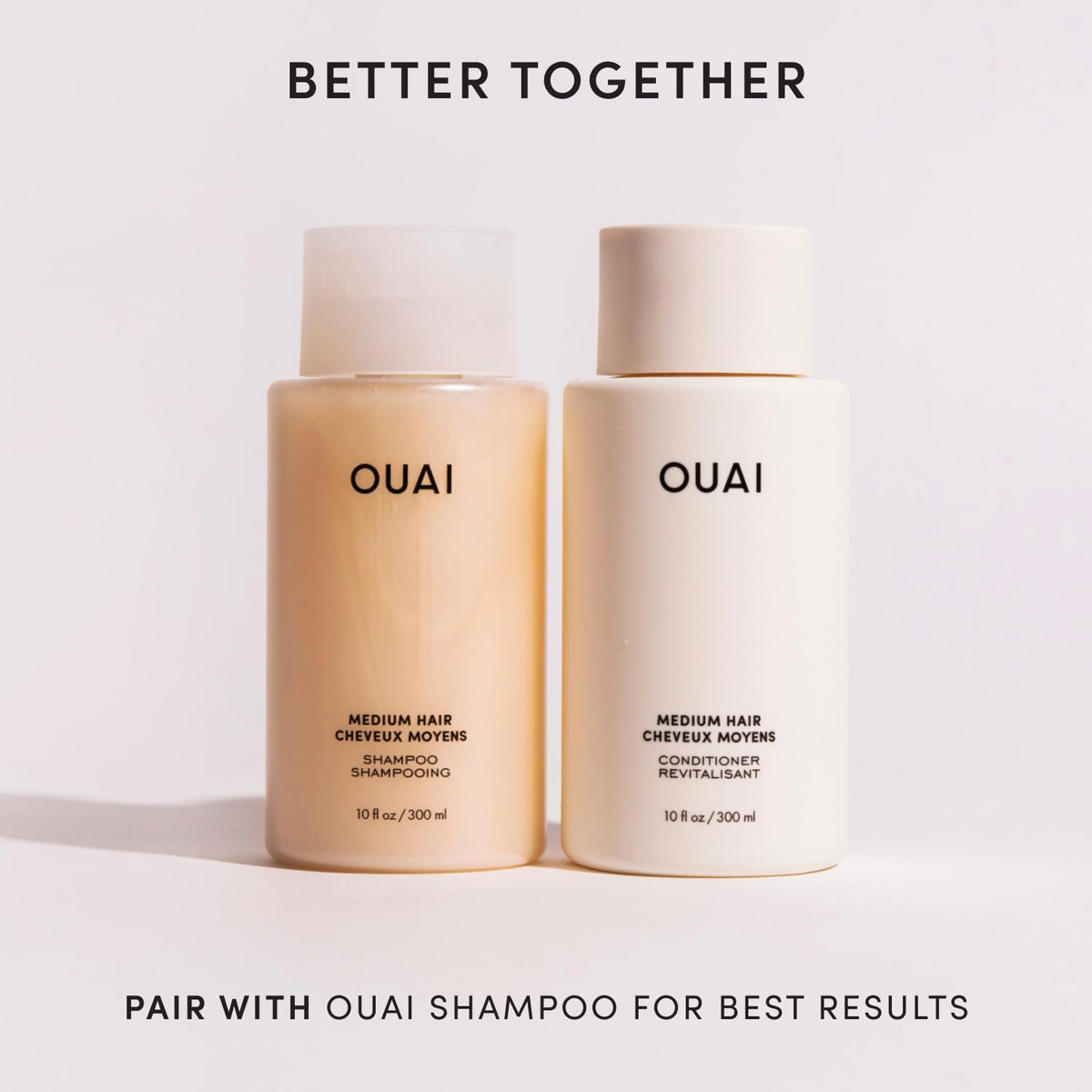 Détails de la texture de l'Après-shampooing Hydratant OUAI