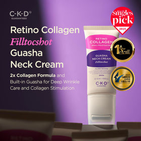 Détails de la texture de la Crème de Cou CKD